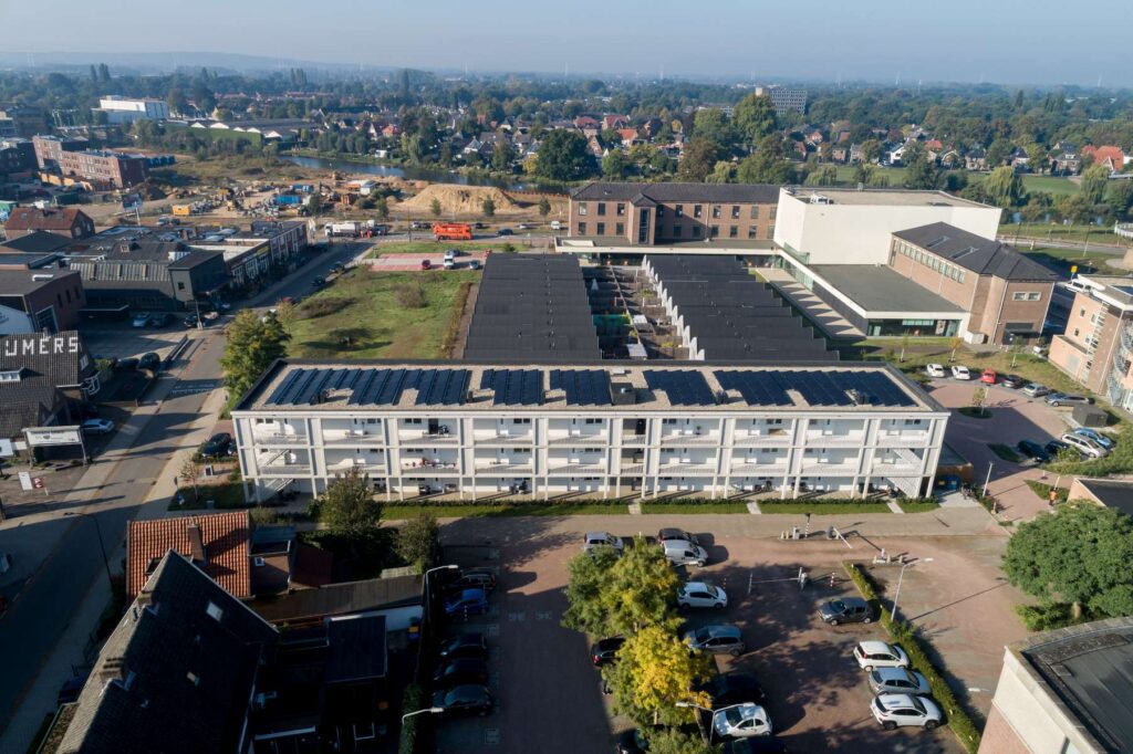 Saamborgh 't Brewinc Hof in Doetinchem bovenaanzicht