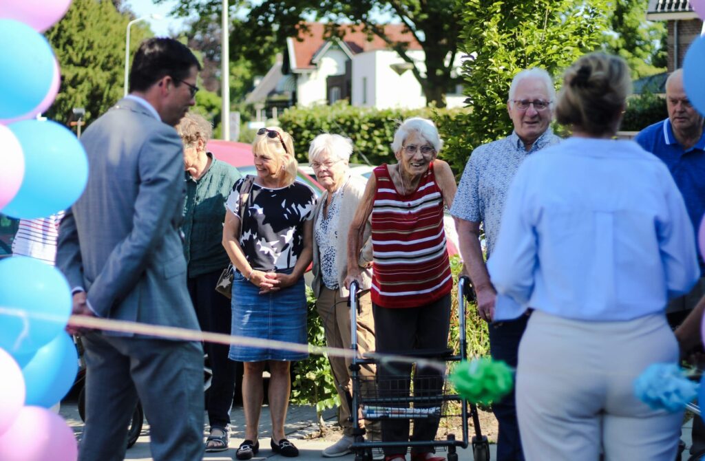 Er was veel belangstelling voor de opening.