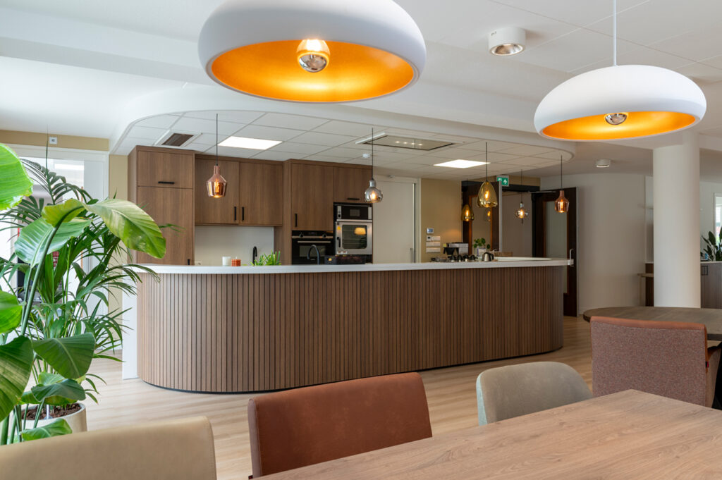 t Nieuwland moderne keuken in de ontmoetingsruimte